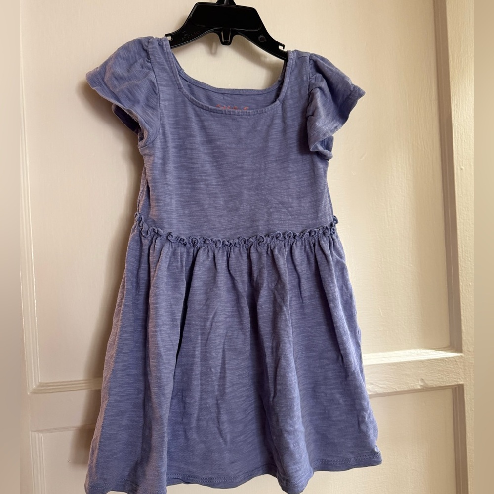 Cat & Jack Light Blue Casual Kids Dress